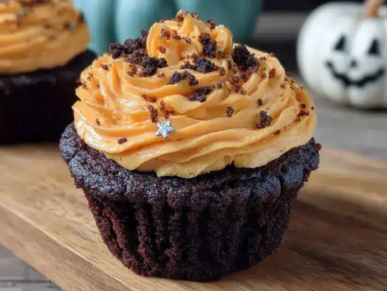 Black Velvet Cupcakes Halloween - featured image