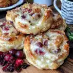 Cranberry-Brie-Blätterteigschnecken - featured image