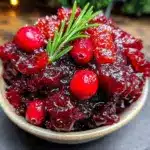 Cranberry-Orangen-Relish mit Rosmarin - featured image