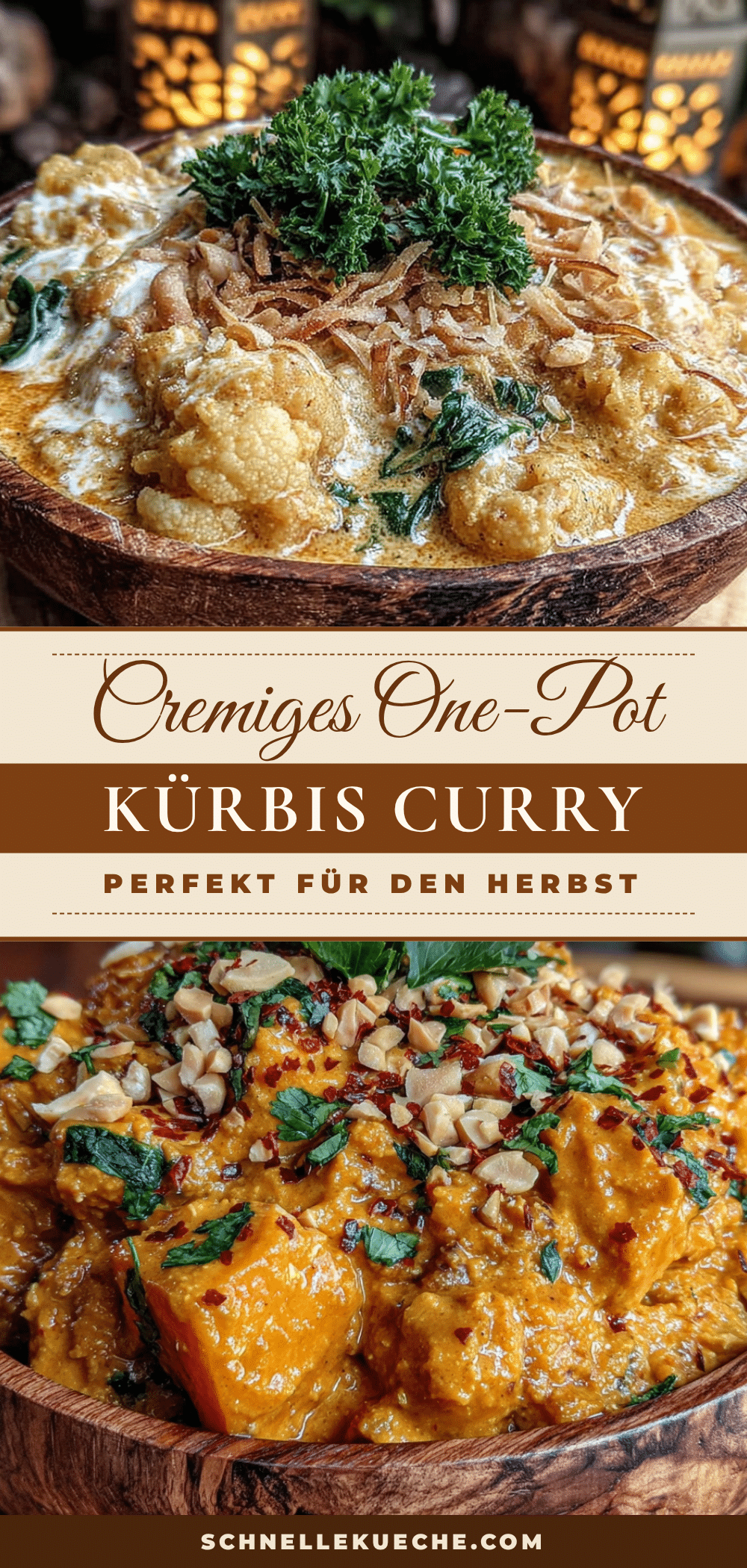Cremiges One-Pot Kürbis Curry recipe