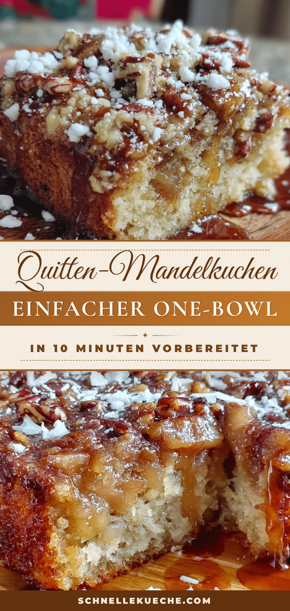 Einfacher Quitten-Mandelkuchen recipe