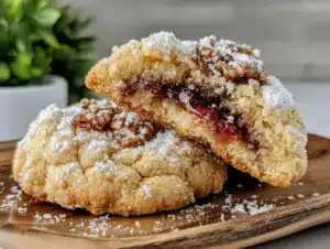 Linzer Plätzchen mit Himbeerfüllung - featured image
