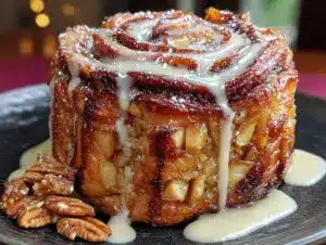 Overnight Zimtschnecken Apfelkuchen - featured image