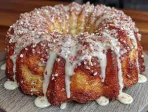 Saftiger Brown Butter Apfelkuchen mit Zimtglasur - featured image