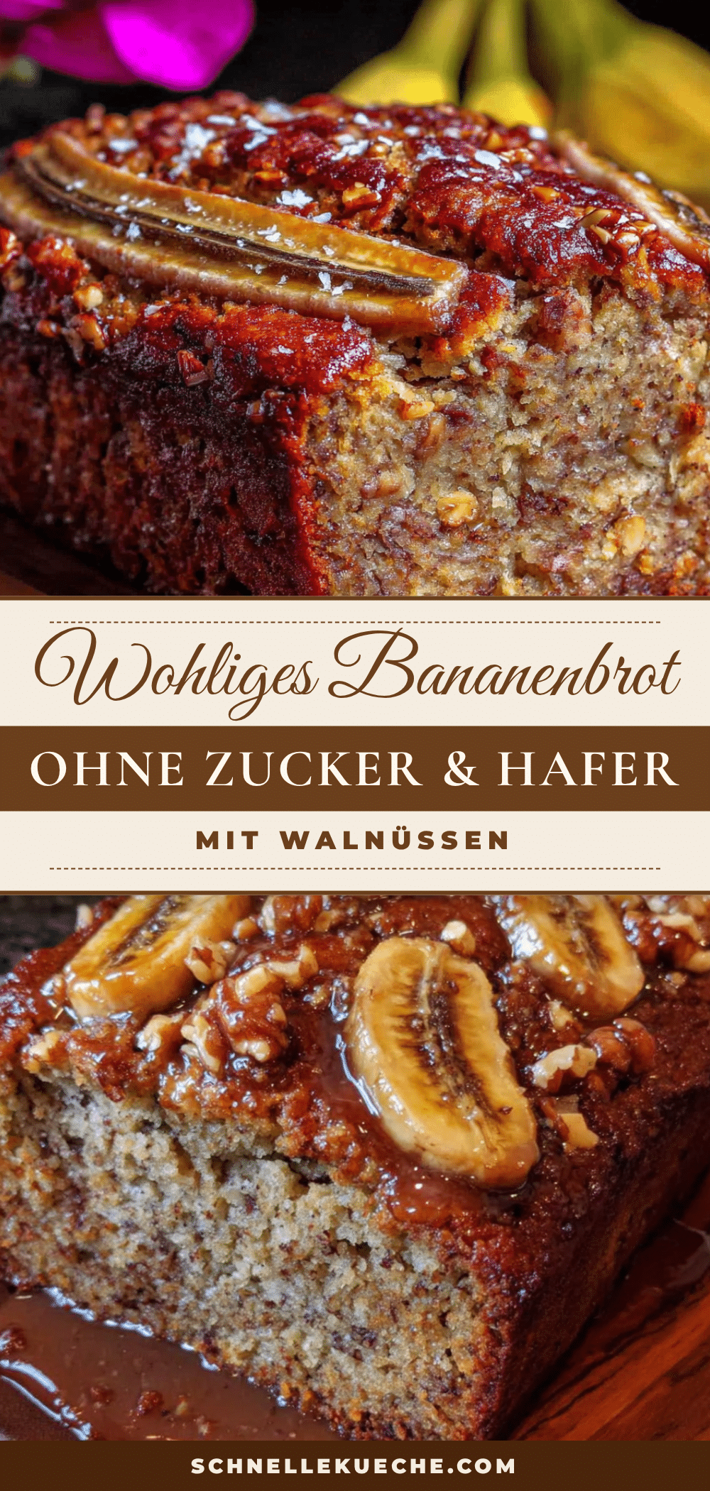 Bananenbrot ohne Zucker recipe
