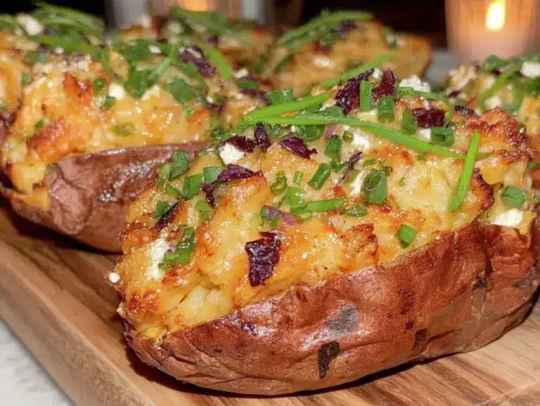 gefüllte Süßkartoffeln mit Feta - featured image