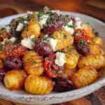 Knusprige Airfryer Gnocchi mit Feta - featured image