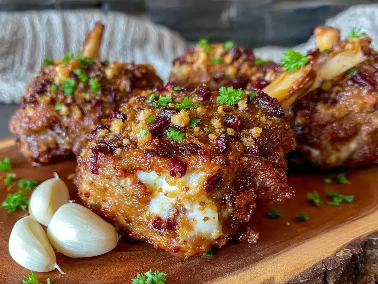 knusprige airfryer hähnchenschenkel mit knoblauch-parmesan-kruste preparation steps