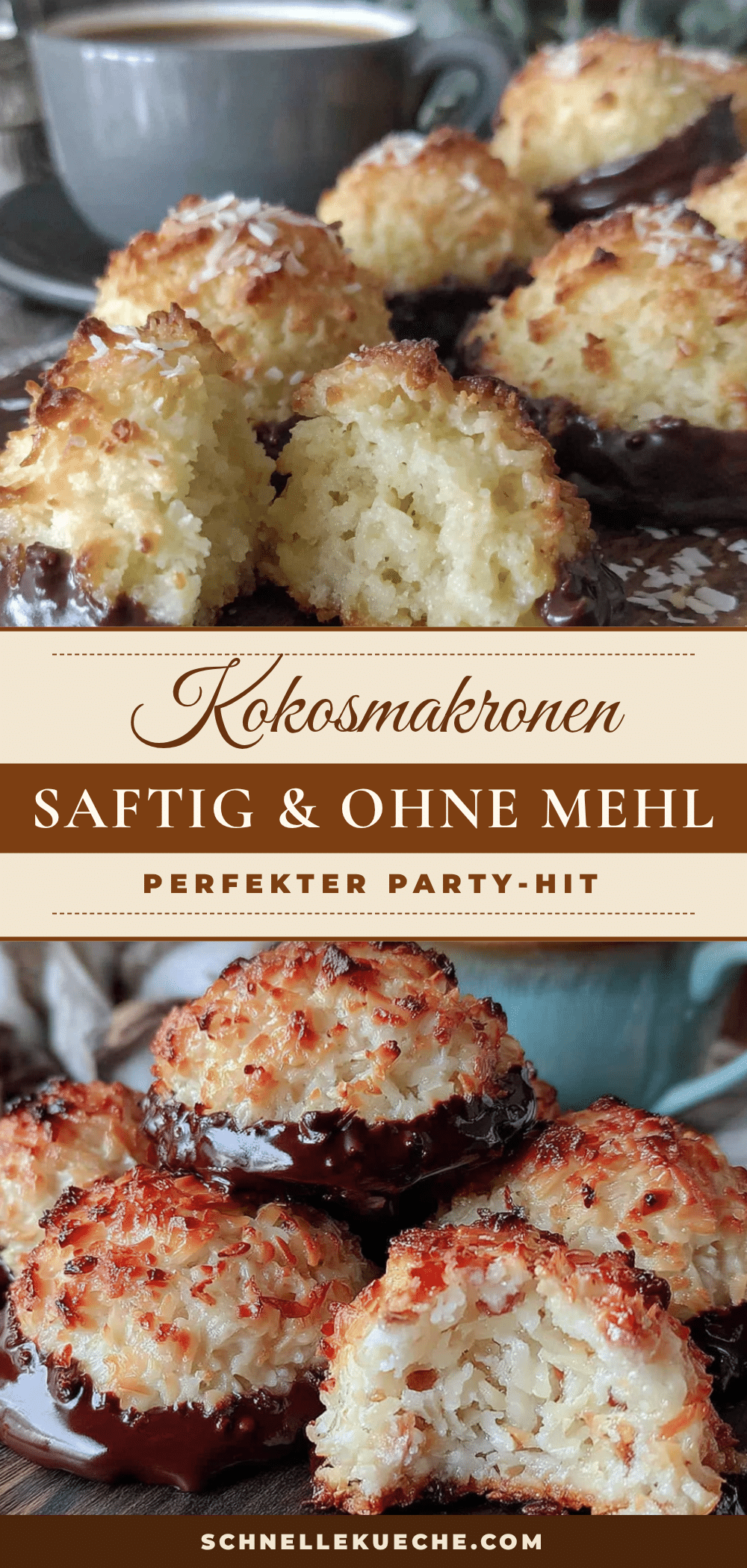Kokosmakronen ohne Mehl recipe