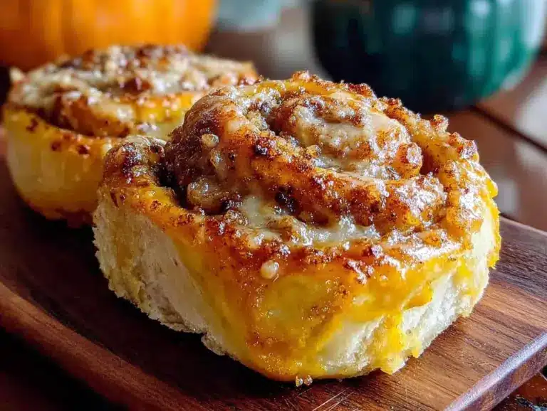Kürbis-Zimtschnecken - featured image