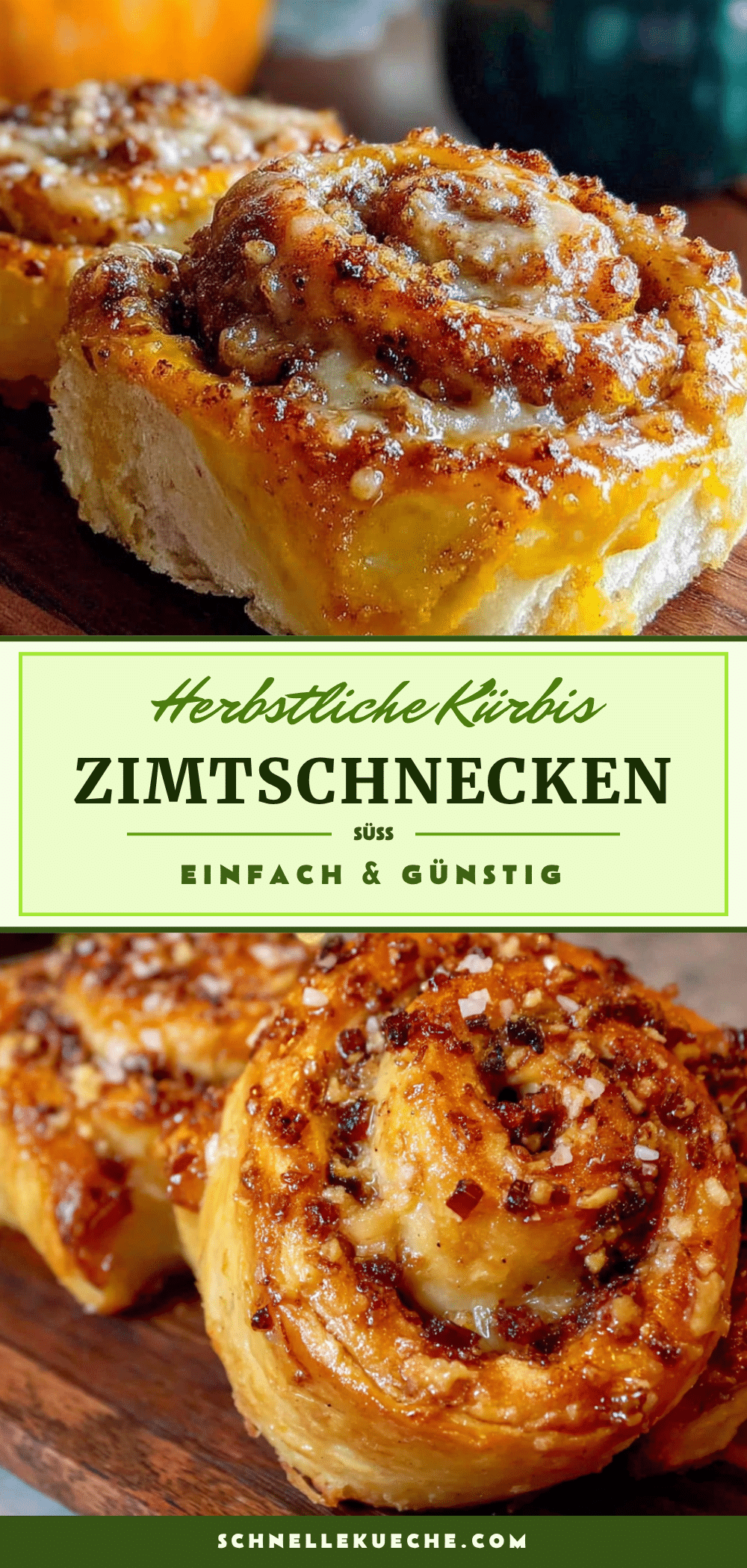 Kürbis-Zimtschnecken recipe