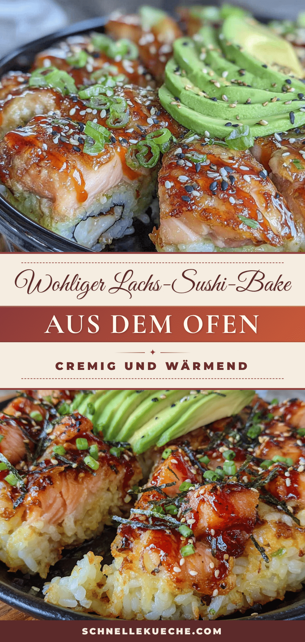 Lachs-Sushi-Bake recipe