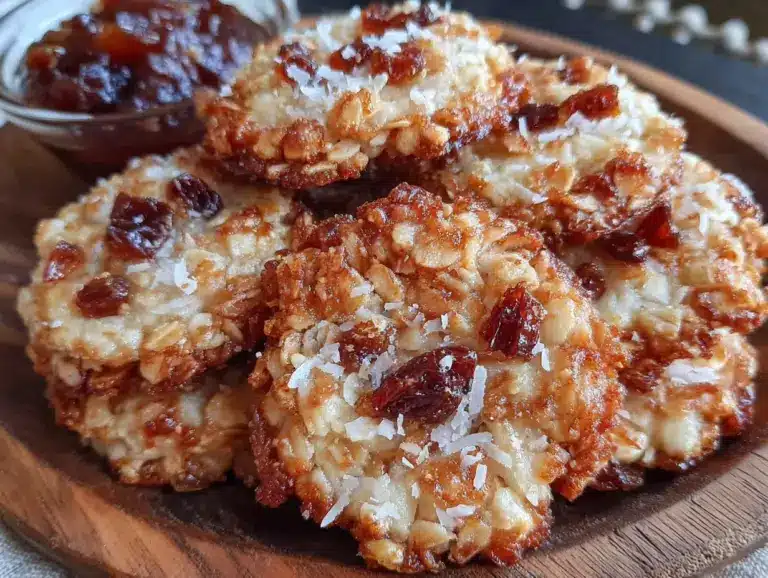 Leichte Haferflocken-Plätzchen mit Datteln und Zimt - featured image