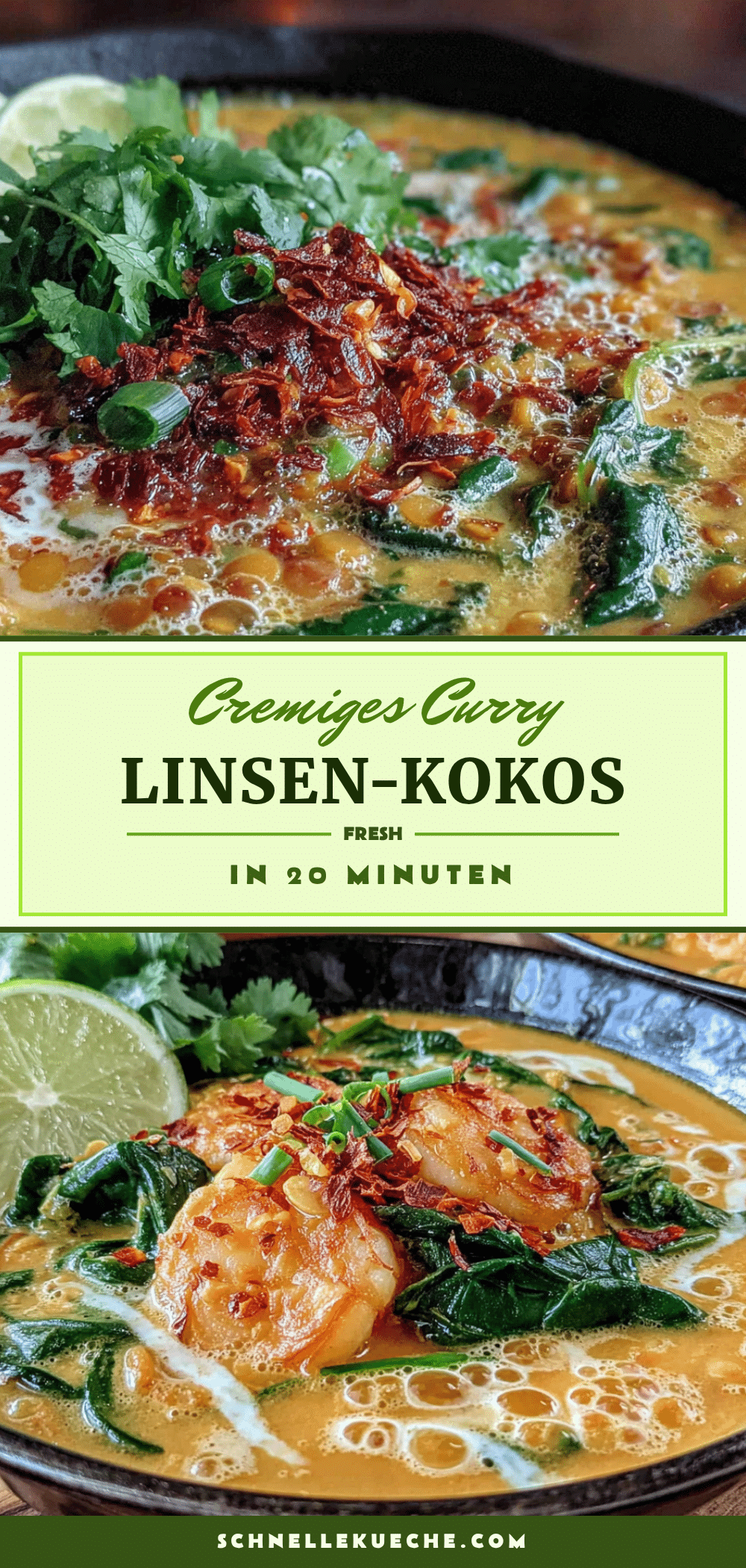 Linsen-Kokos-Curry recipe