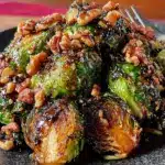 Ofen-Rosenkohl mit Honig-Senf-Glasur - featured image