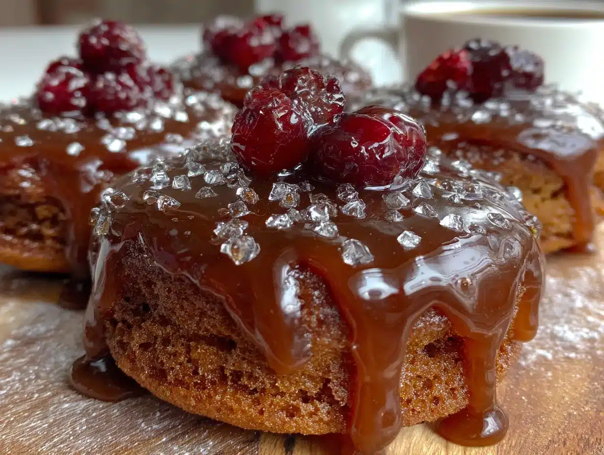 Punschkekse mit Rum-Glasur preparation steps