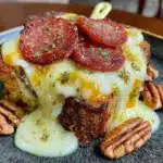 Raclette-Pfännchen mit Birne Speck Walnuss - featured image