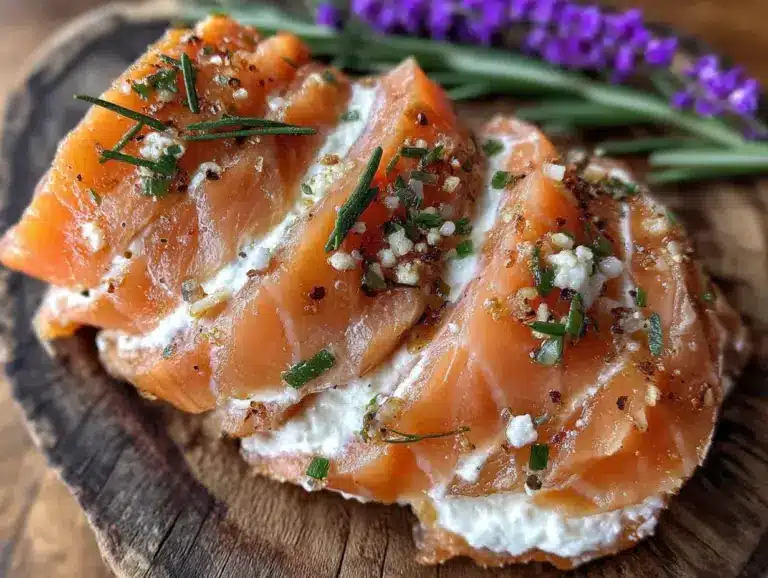 Räucherlachs-Roulade mit Meerrettich-Frischkäse - featured image