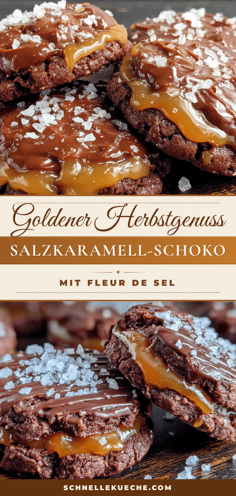Salzkaramell-Schoko-Plätzchen recipe