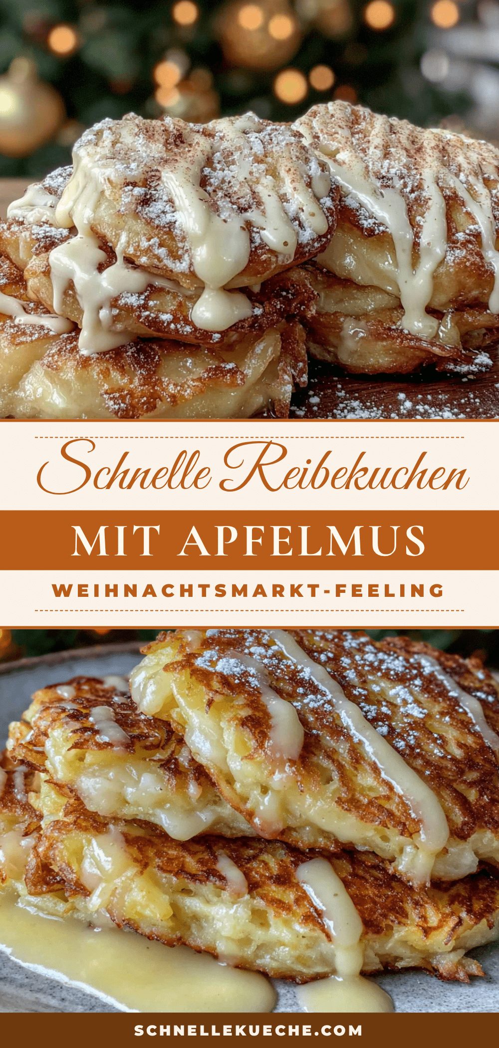 Schnelle Reibekuchen mit Apfelmus recipe