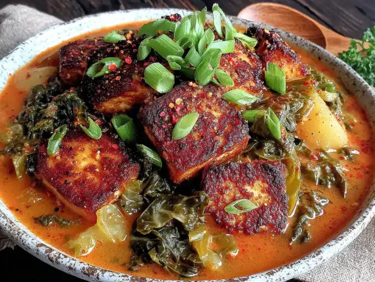 Schneller Grünkohl-Eintopf mit Räuchertofu - featured image