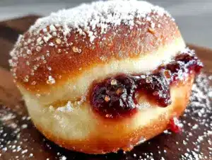 Silvester-Berliner mit Pflaumenmus - featured image