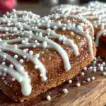 Zimtige Lebkuchenherzen mit Royal Icing - featured image